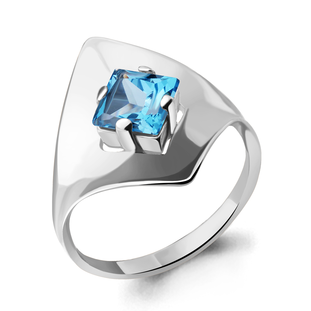 

Кольцо из серебра с топазом Aquamarine Aquamarine 6965605_925_р р, 6965605_925_р