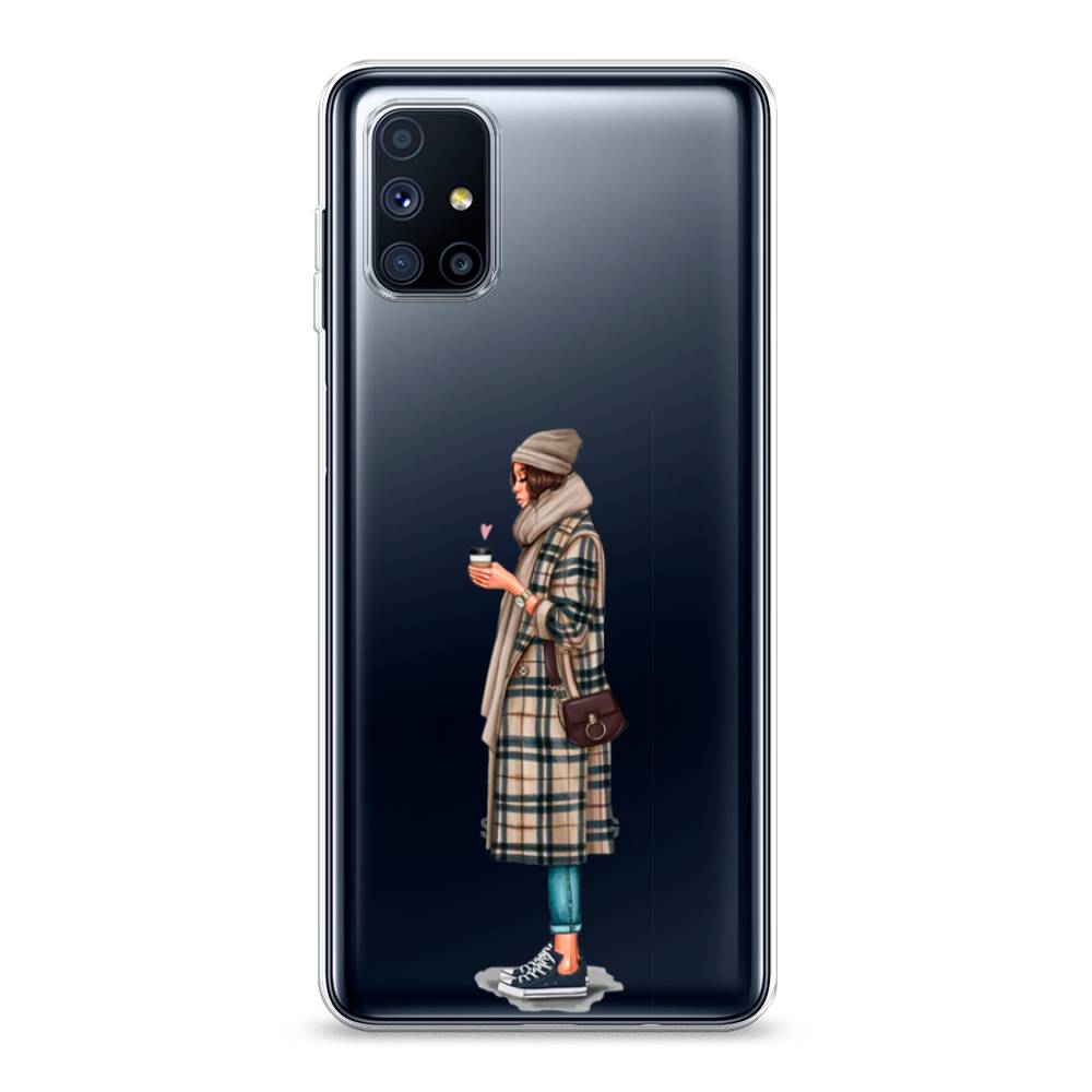 

Чехол на Samsung Galaxy M51 "Утренний кофе", Коричневый;бежевый, 2101550-6