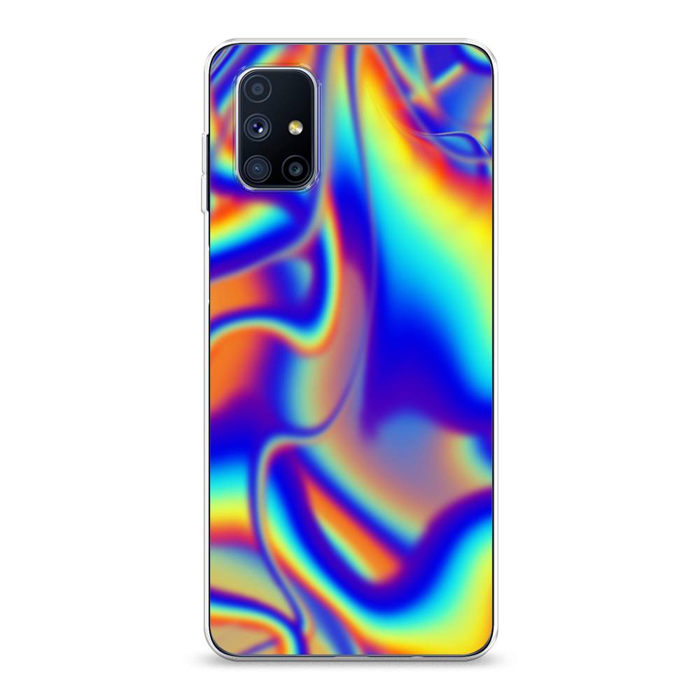 

Чехол на Samsung Galaxy M51 "Яркая голограмма", Разноцветный, 2101550-3