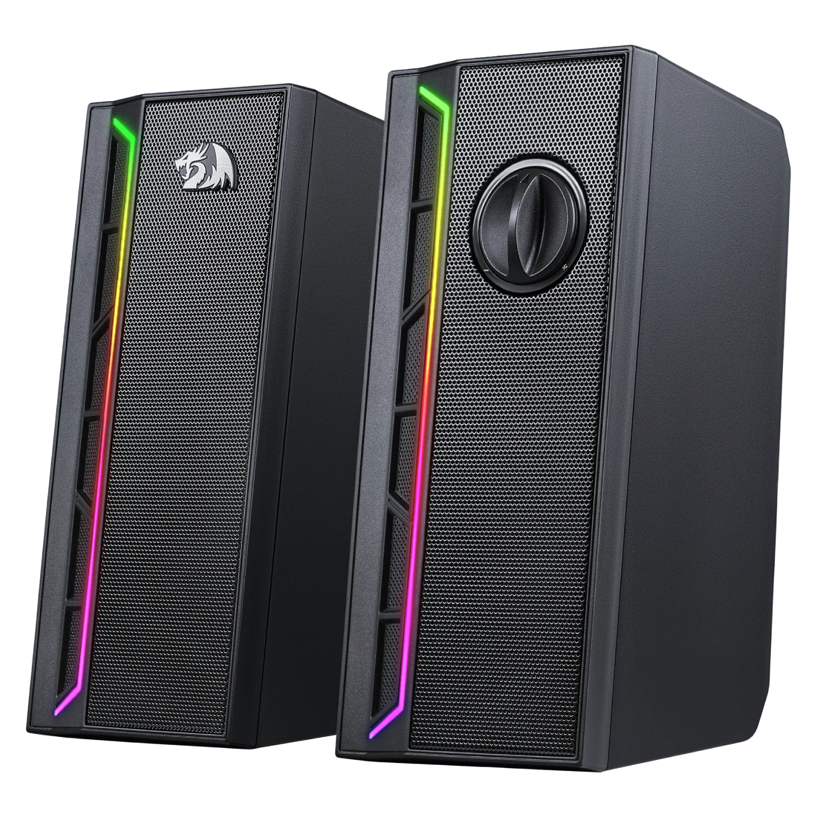 

Система акустическая Redragon Calliope 2.0 RGB, USB+3.5 мм аудио-вход, Черный, Calliope 2.0