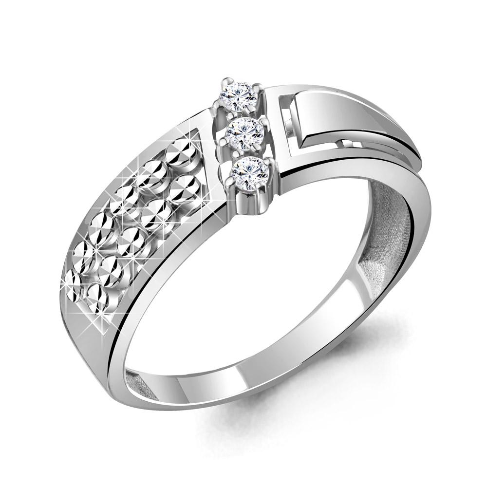 

Кольцо из серебра с фианитом Aquamarine Aquamarine 68849А_925_р р. 16,5, 68849А_925_р