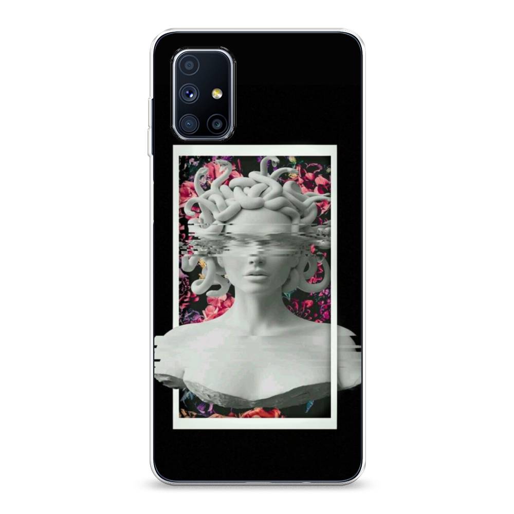 

Чехол на Samsung Galaxy M51 "Web Punk Медуза Горгона", Черный;серый, 2101550-6