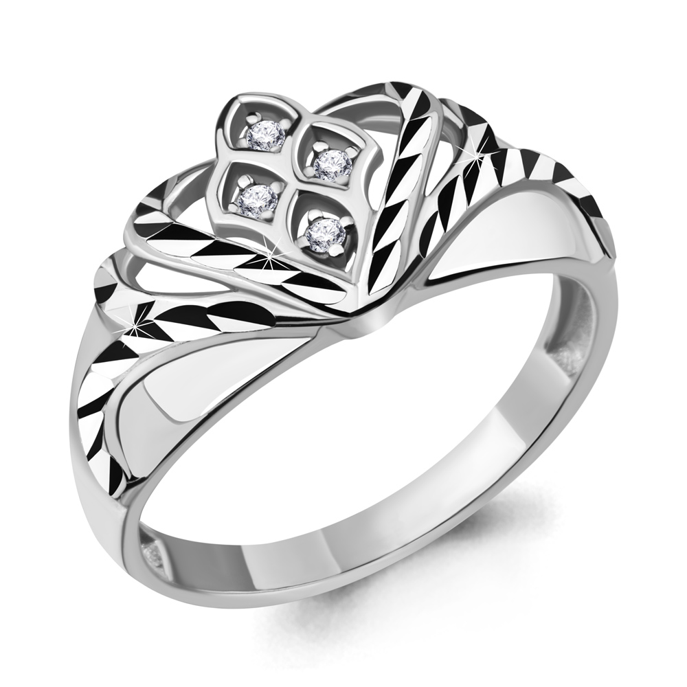 

Кольцо из серебра с фианитом Aquamarine Aquamarine 68848А_925_р р. 20,5, 68848А_925_р