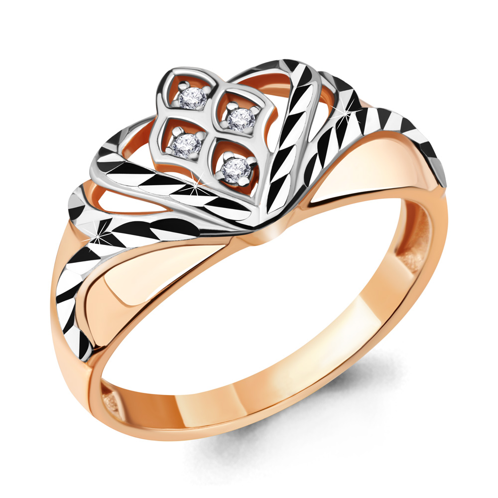 

Кольцо из серебра с фианитом Aquamarine Aquamarine 68848А_925_з р. 17,5, 68848А_925_з