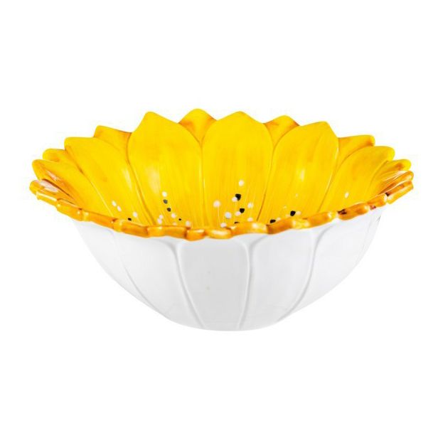 

Салатник Edelweiss Маргаритка желтый 26 х 8 см
