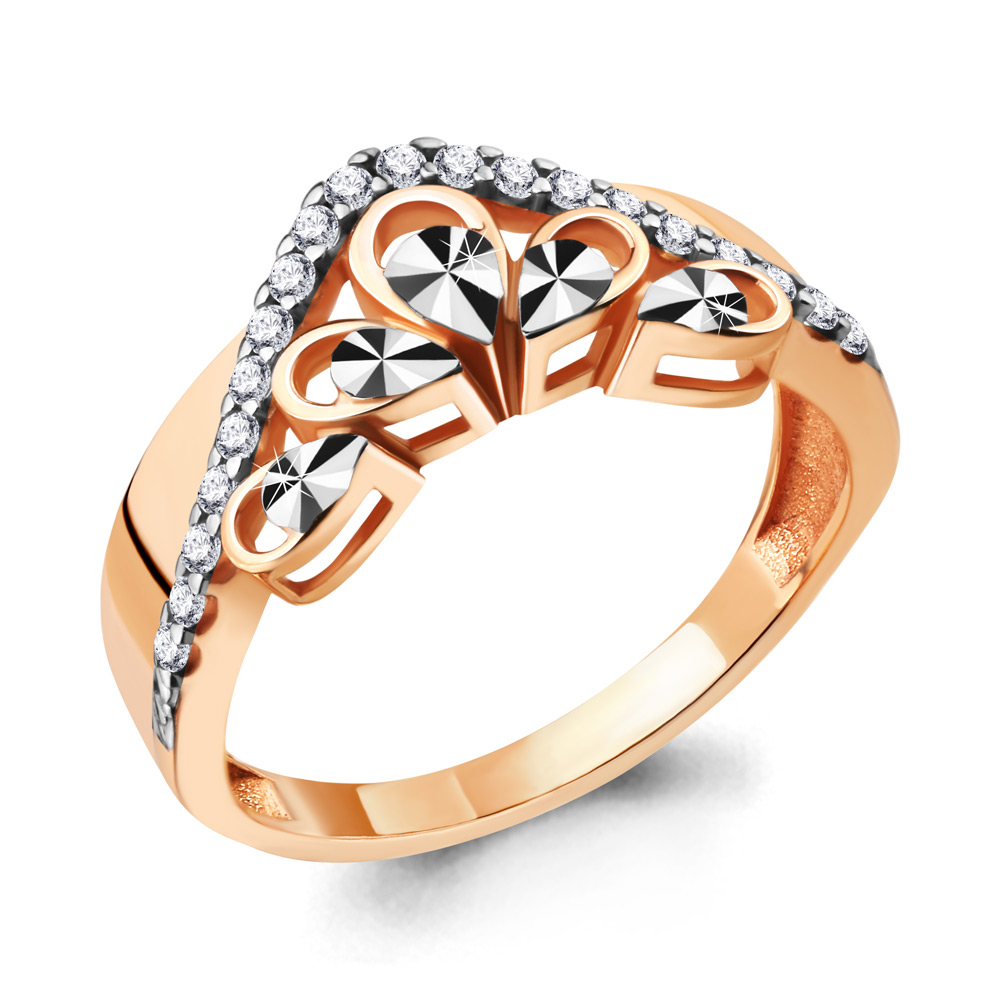 

Кольцо из серебра с фианитом Aquamarine Aquamarine 68847А_925_з р. 17, 68847А_925_з