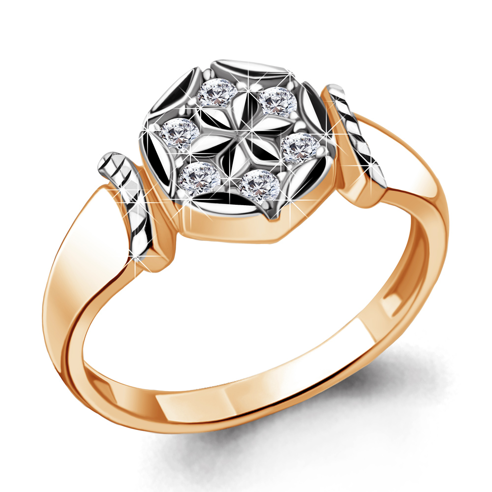 

Кольцо из серебра с фианитом Aquamarine Aquamarine 68846А_925_з р. 19, 68846А_925_з