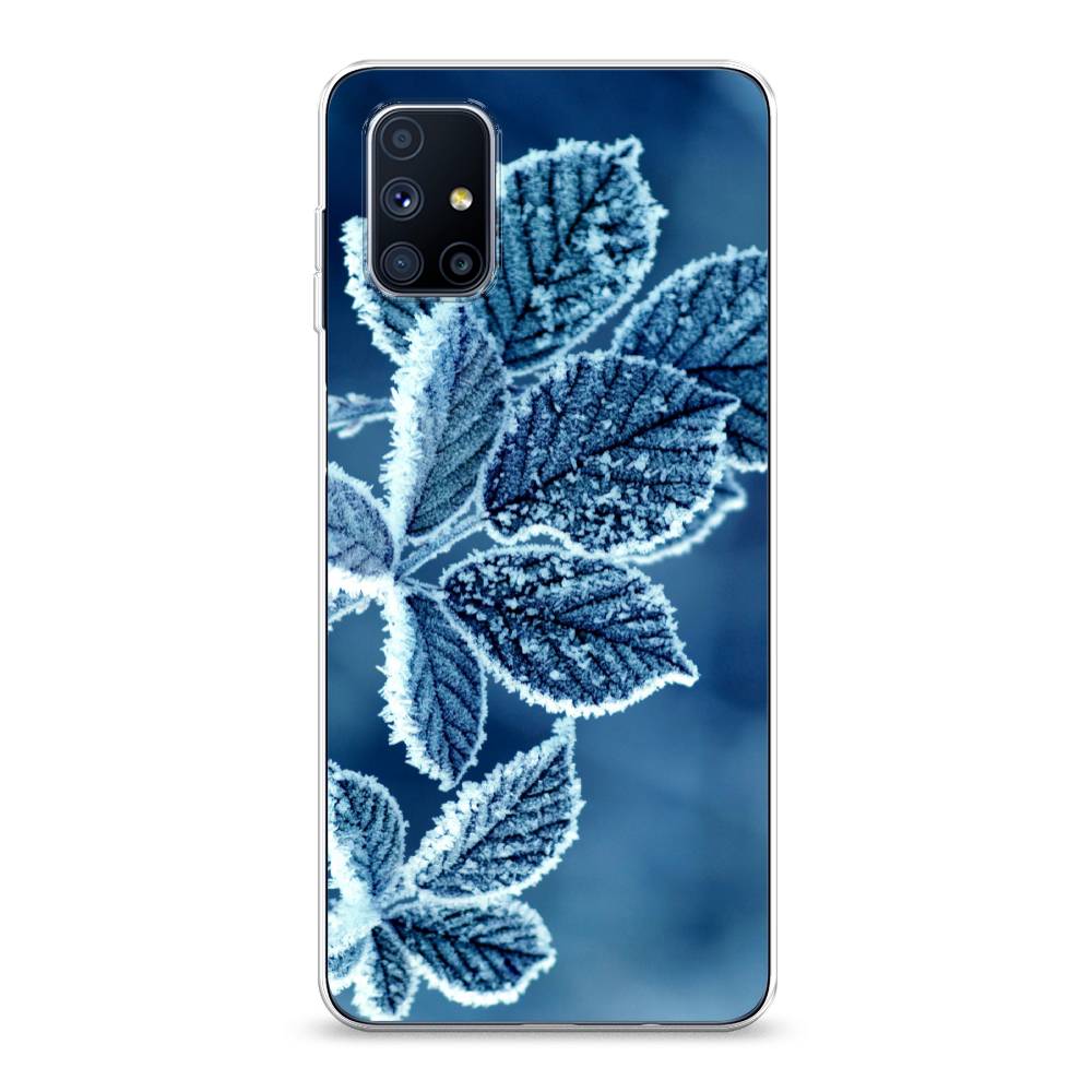 

Чехол на Samsung Galaxy M51 "Зима 6", Голубой;белый, 2101550-2
