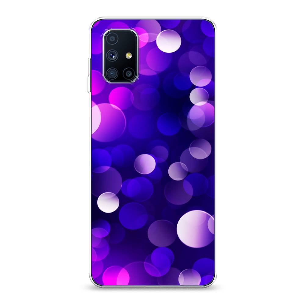 

Чехол на Samsung Galaxy M51 "Абстракция 27", Фиолетовый, 2101550-3