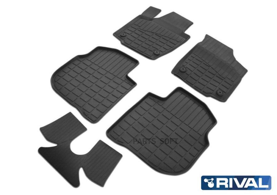 

RIVAL Коврики салона Skoda Rapid RIVAL 65102001