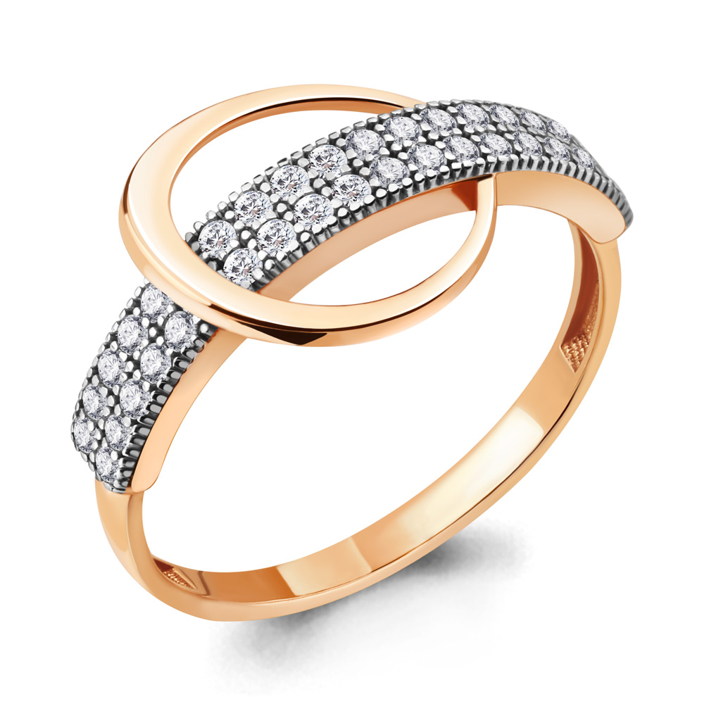 

Кольцо из серебра с фианитом Aquamarine Aquamarine 68837А_925_з р. 17, 68837А_925_з