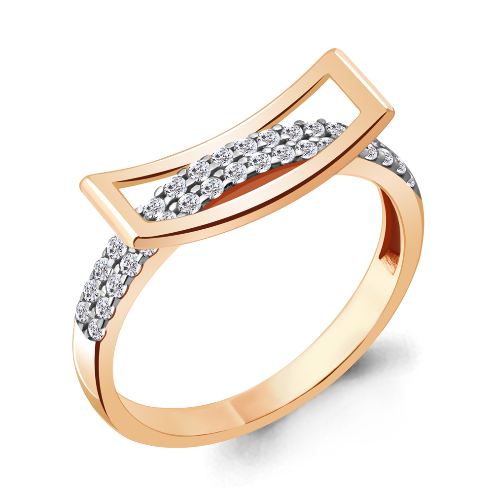 

Кольцо из серебра с фианитом Aquamarine Aquamarine 68835А_925_з р. 17, 68835А_925_з