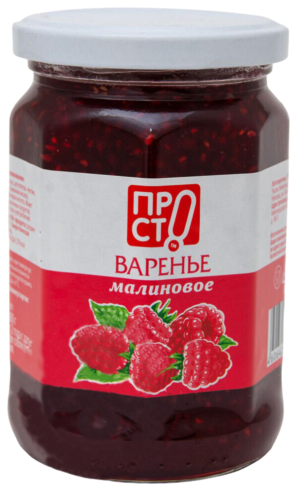 

Варенье ПРОСТО Малиновое 380г