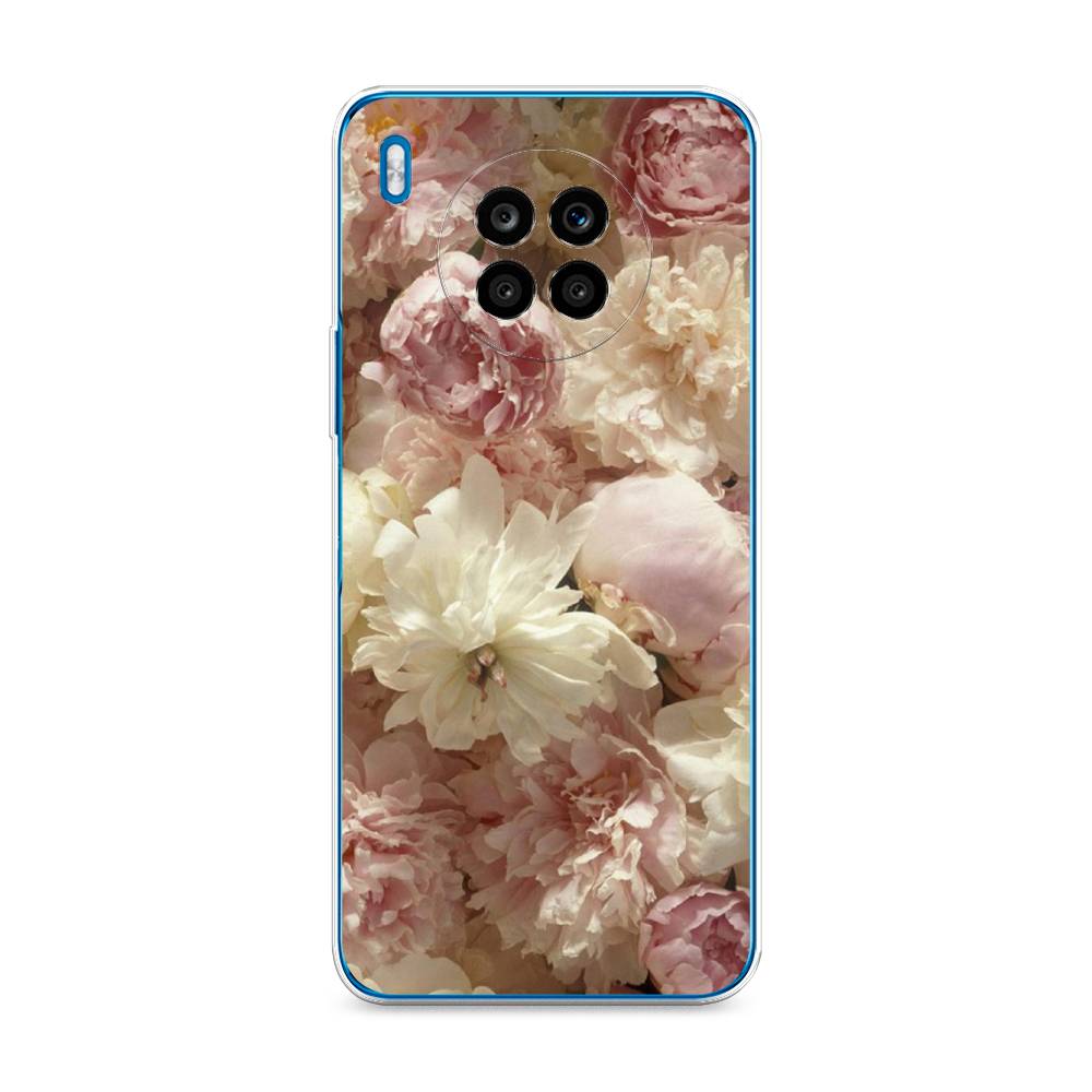 

Чехол Awog на Honor 50 Lite "Пионы светлые", Бежевый;коричневый, 6106450-8