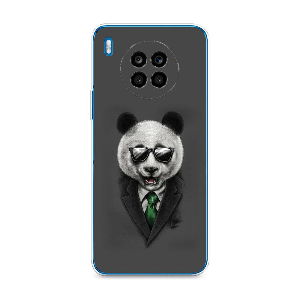 

Чехол Awog на Honor 50 Lite "Деловая панда", Серый;зеленый, 6106450-10