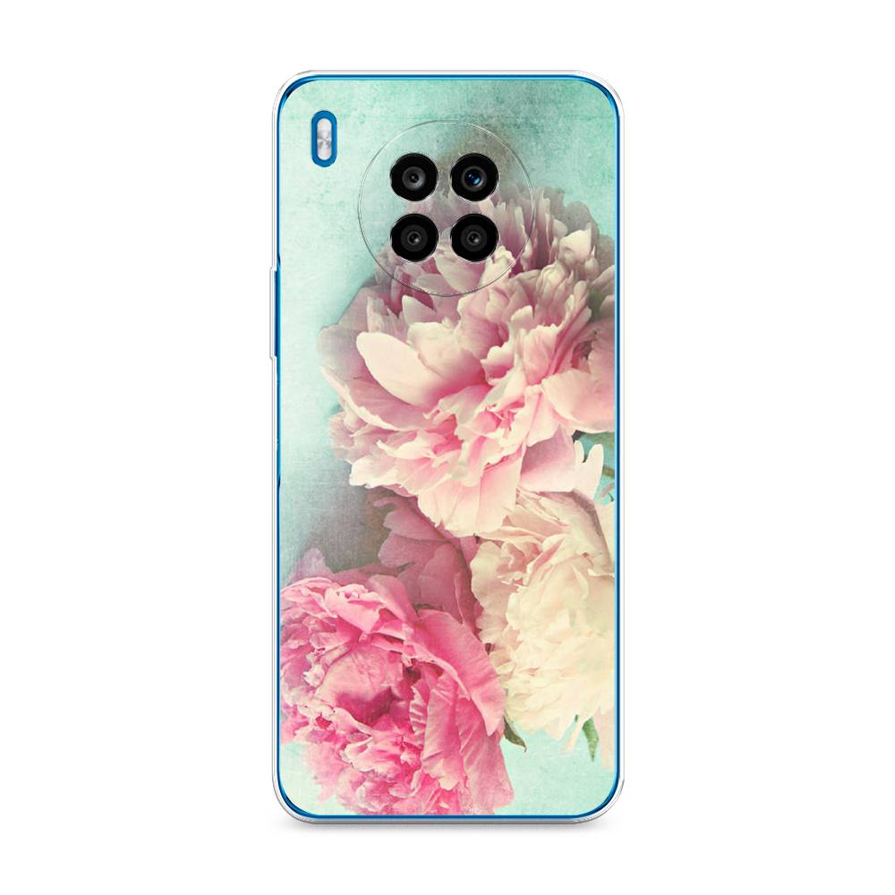 

Чехол Awog "Пионы new" для Honor 50 Lite, Голубой, 6106450-8