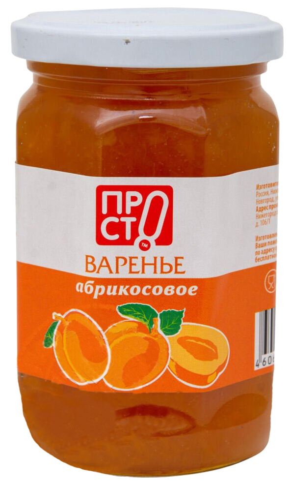 

Варенье ПРОСТО Абрикосовое 380г