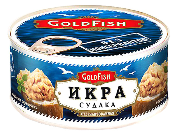 фото Икра трески gold fish 200г