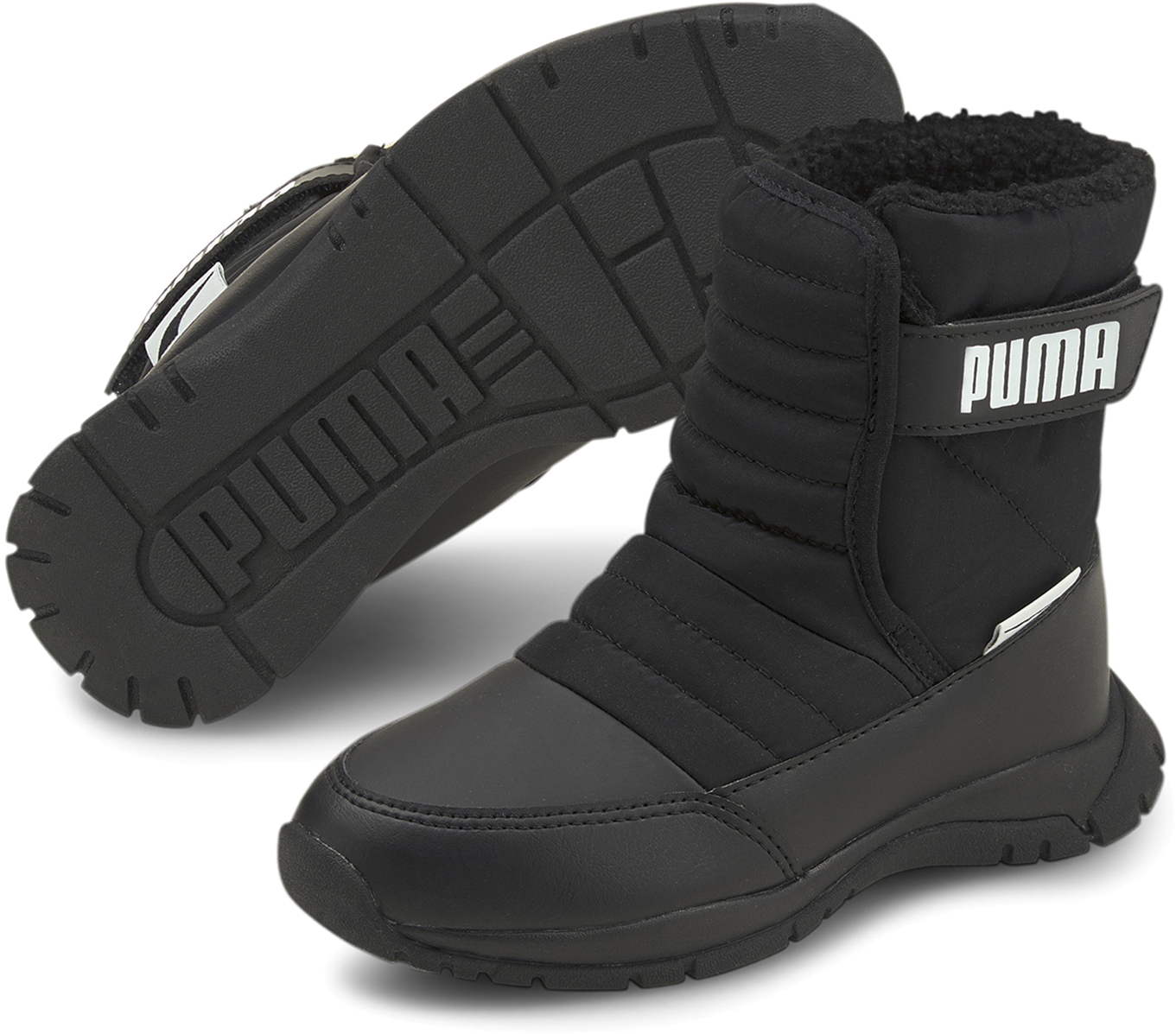 

Ботинки Puma Nieve Boot Wtr Ac Ps 38074503 черный 13 UK, 38074503