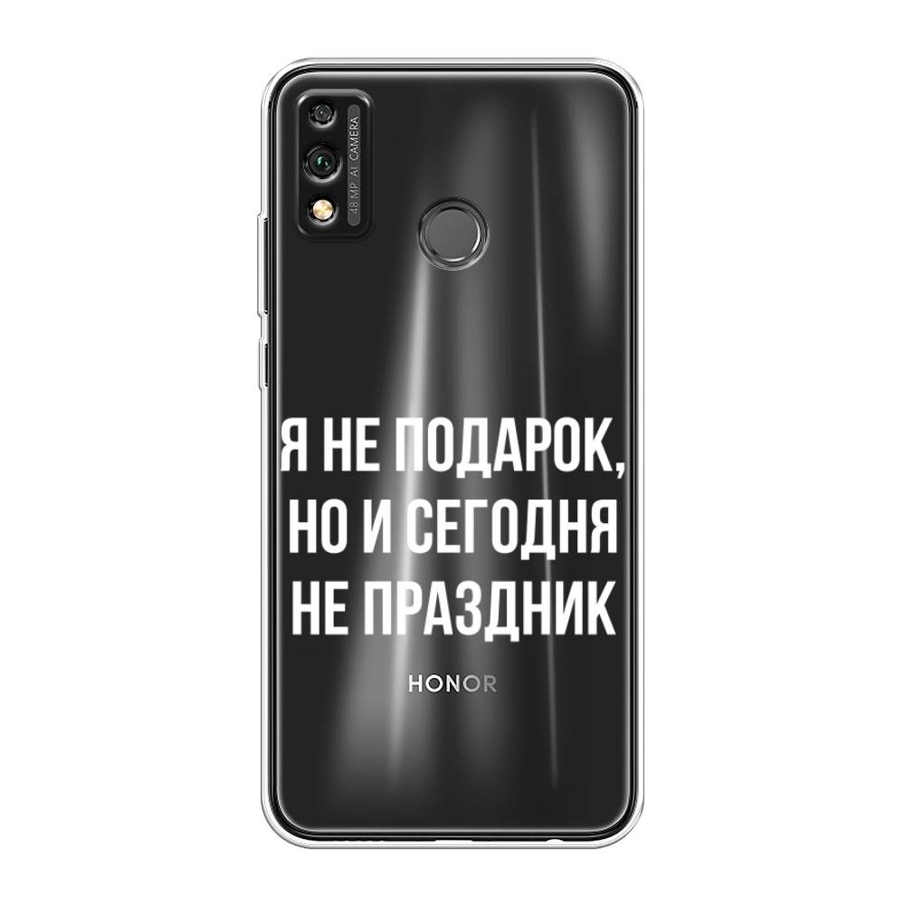 

Чехол Awog на Honor 9X Lite "Я не подарок", Серый;белый;прозрачный, 6104250-6