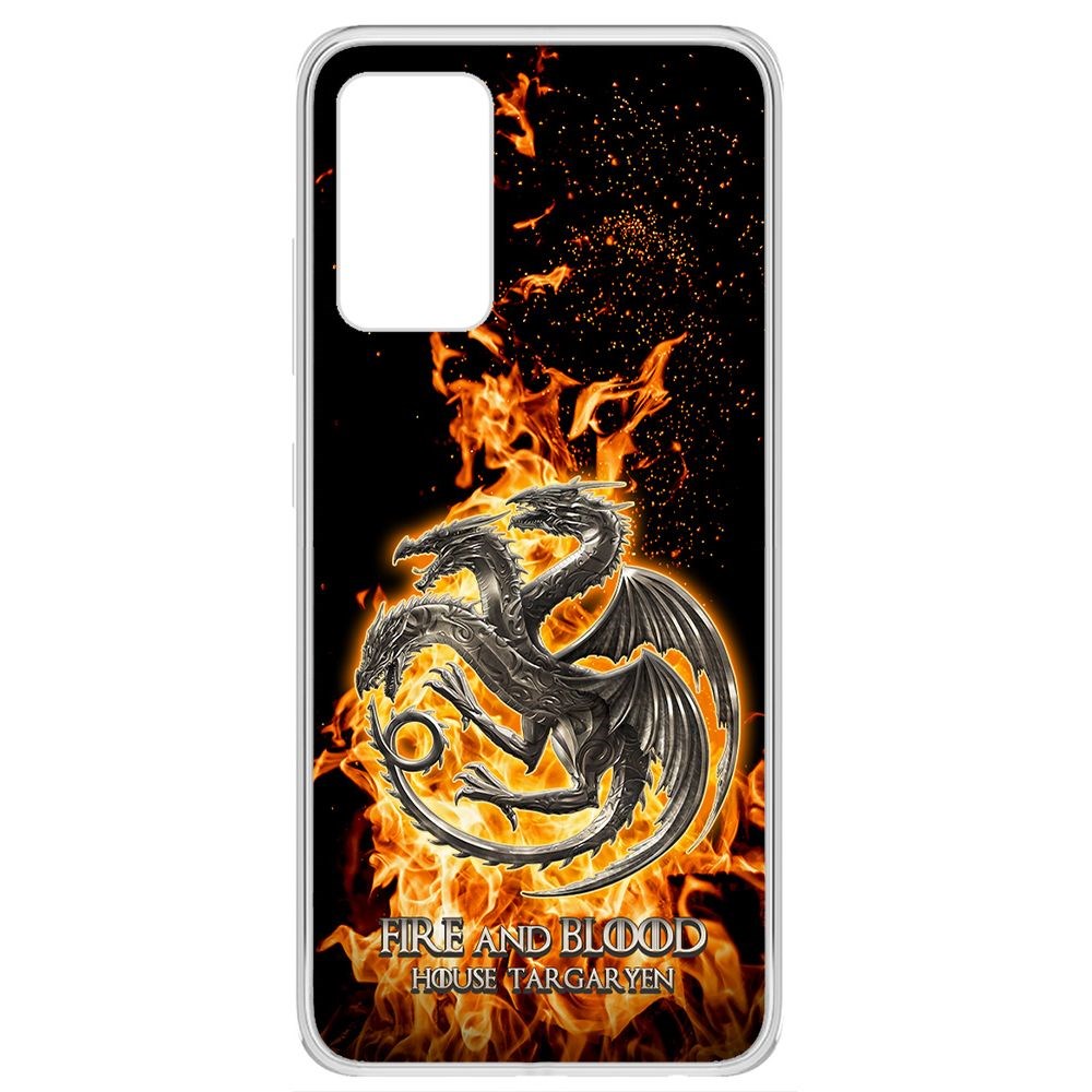 

Чехол-накладка Clear Case Игра Престолов Дом Таргариен для Samsung Galaxy A32 (A325), Прозрачный