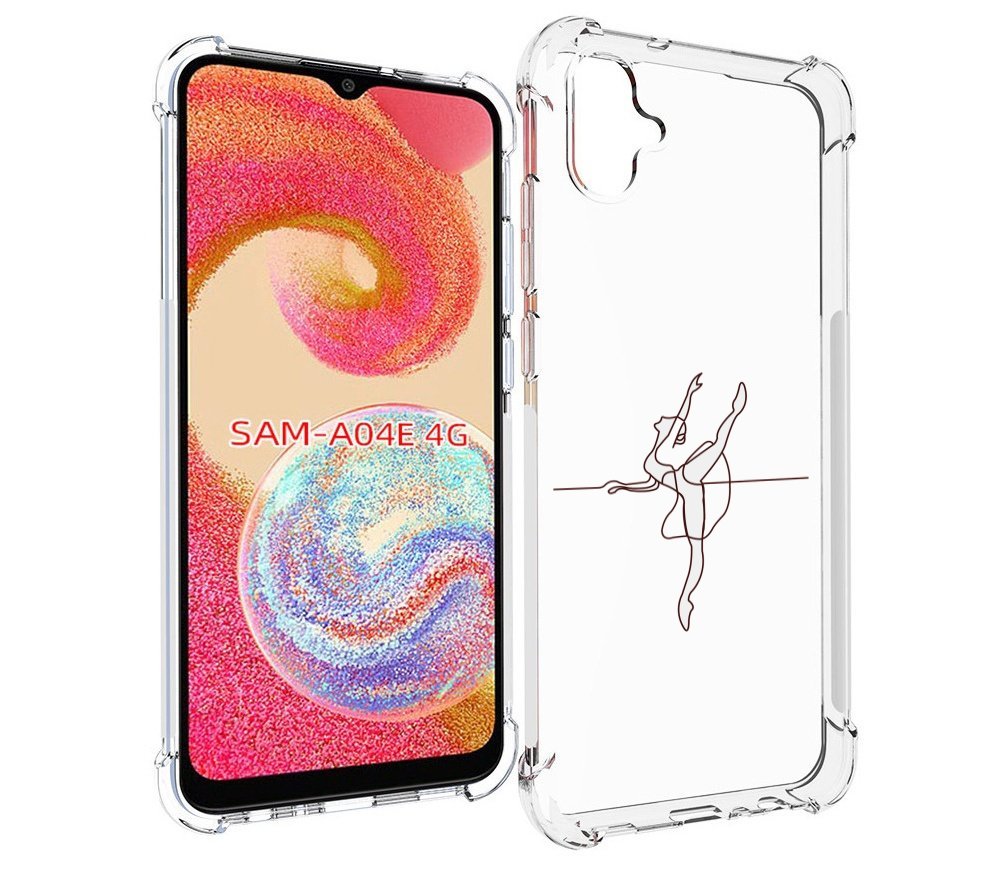 Чехол MyPads маленькая-баллерина для Samsung Galaxy A04e
