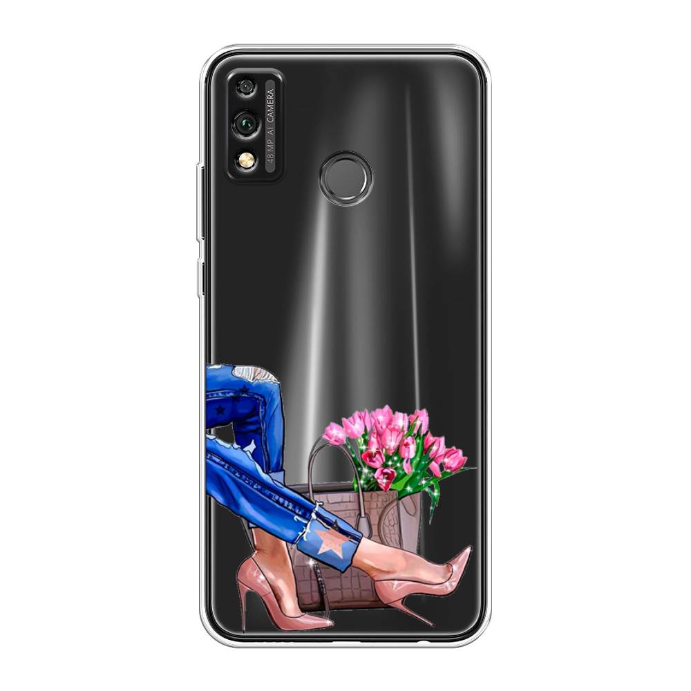 

Чехол Awog на Honor 9X Lite "Каблучки", Голубой;коричневый;розовый, 6104250-7
