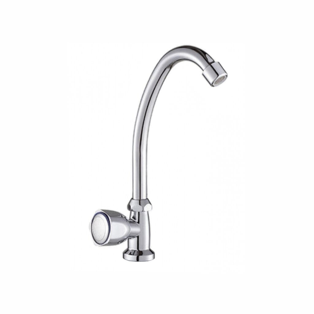 

Смеситель для кухни Gota Rocio Orio с кран-буксой для одного типа воды хром 360010-GOTA