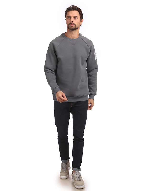 

Свитшот мужской STREET INDUSTRIES SR014 серый S, SR014