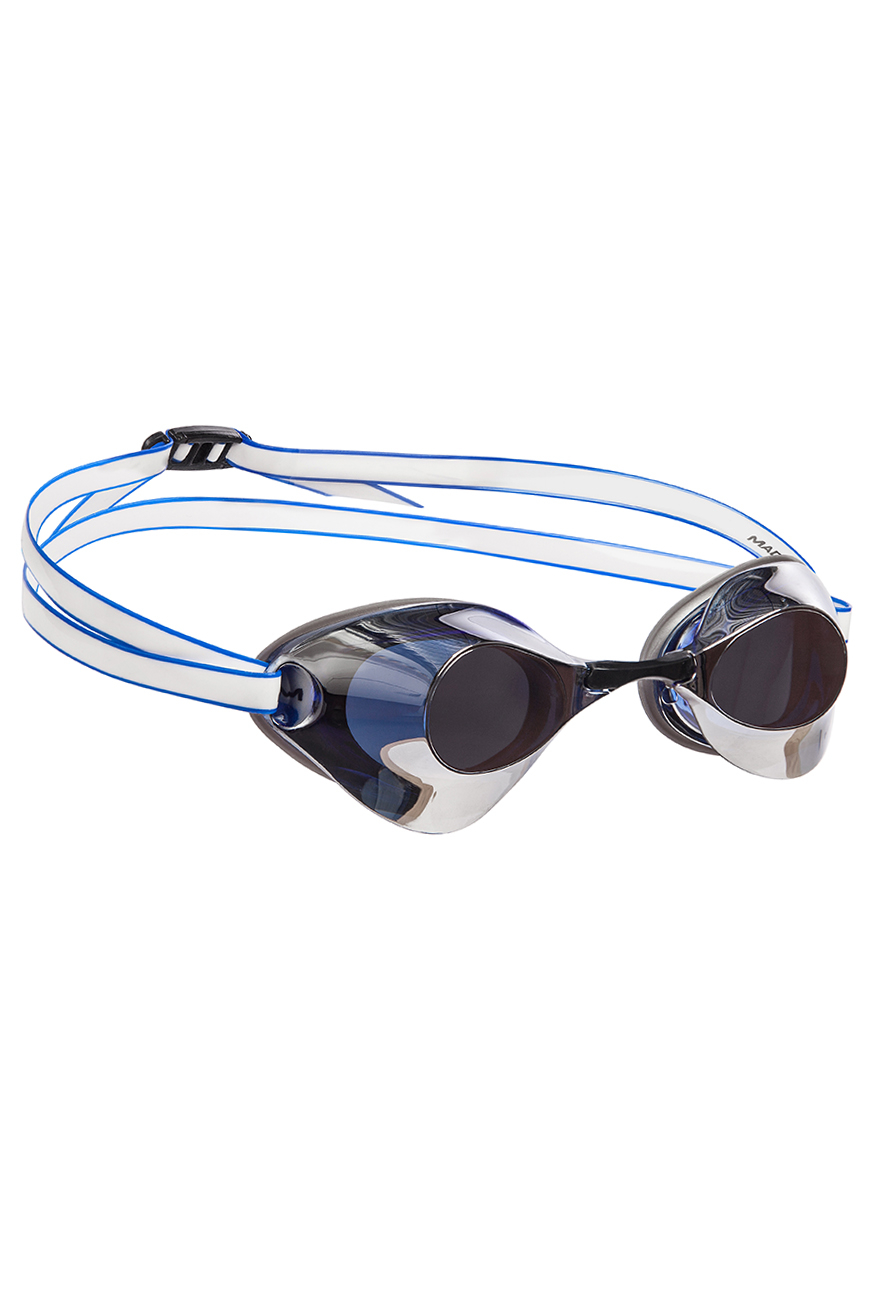 Стартовые очки для плавания Mad Wave Turbo Racer II Mirror, цвет Синий (03W)