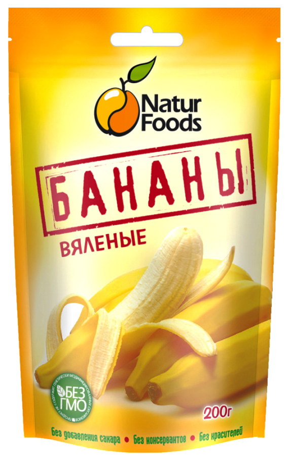 фото Бананы naturfoods вяленые 200г