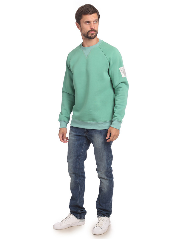 

Свитшот мужской STREET INDUSTRIES SR014 зеленый M, SR014