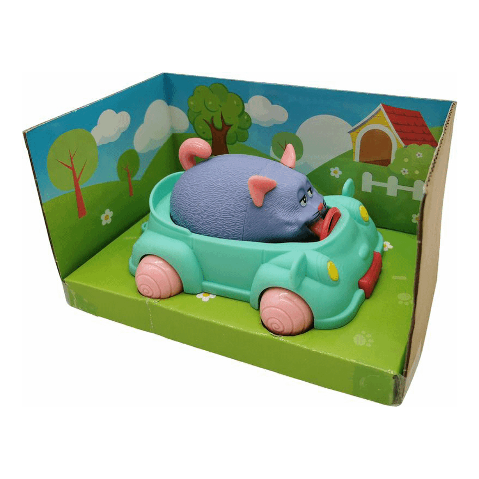 Игровой набор Hualian Toys Lovely pet house Домашний питомец кот в машине