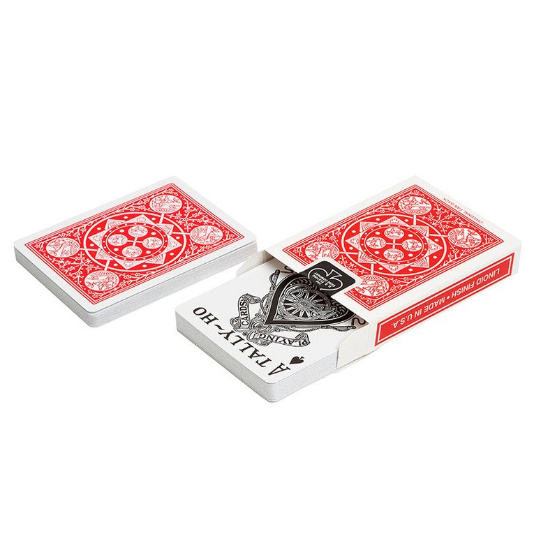 

Карты 1006704 Tally-Ho Standart Index red/blue Fan
