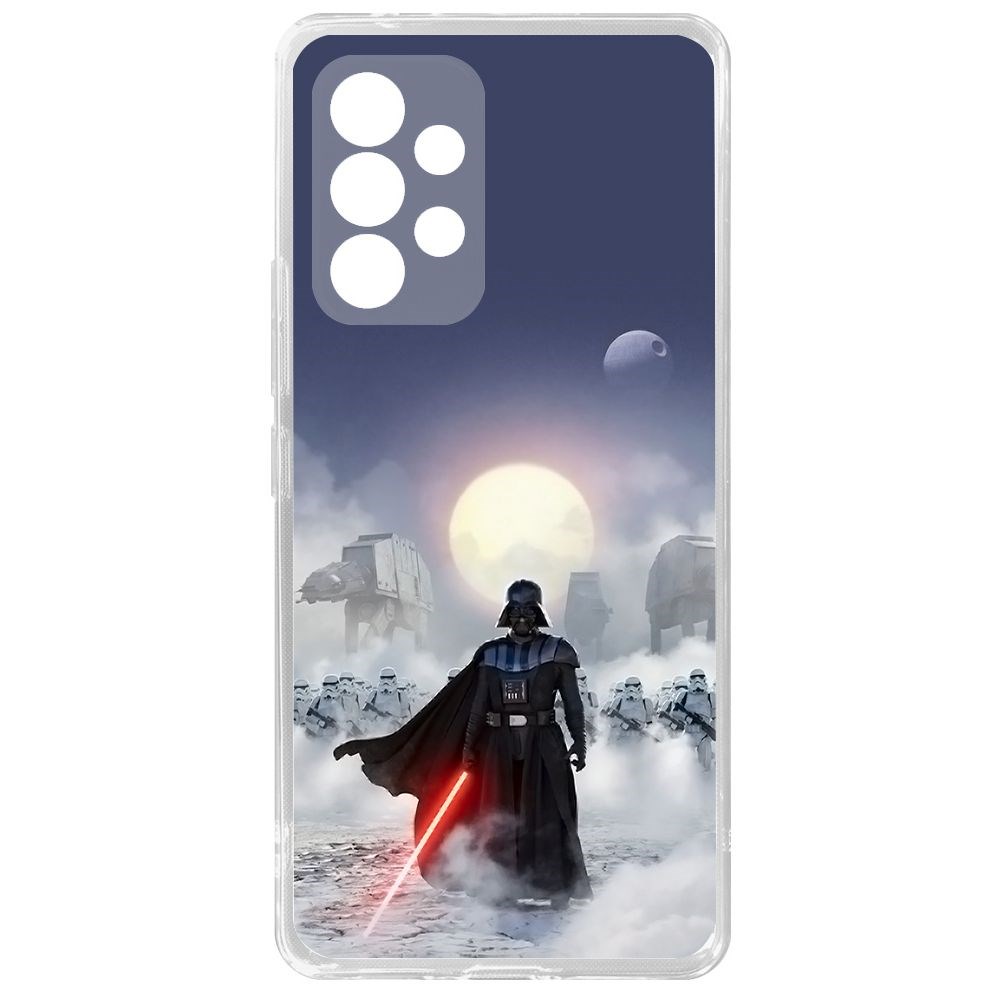 

Чехол-накладка Clear Case Звездные Войны. Дарт Вейдер для Samsung Galaxy A53 5G (A536), Прозрачный