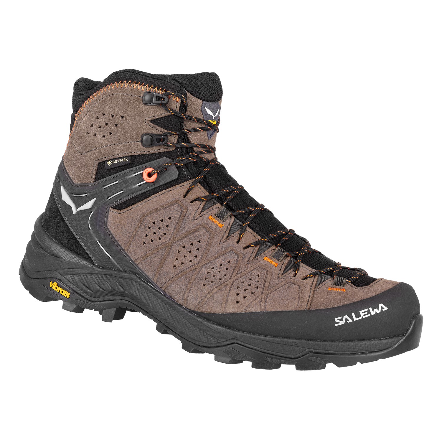 

Ботинки Salewa ALP Trainer 2 Mid Gore-Tex, wallnut/fluo orange, 7 UK, Коричневый;черный;оранжевый, ALP Trainer 2 Mid Gore-Tex