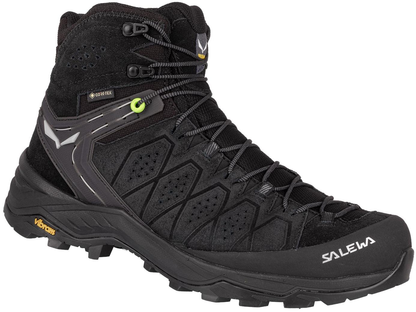 фото Ботинки salewa alp trainer 2 mid gore-tex, black/black, 9.5 uk