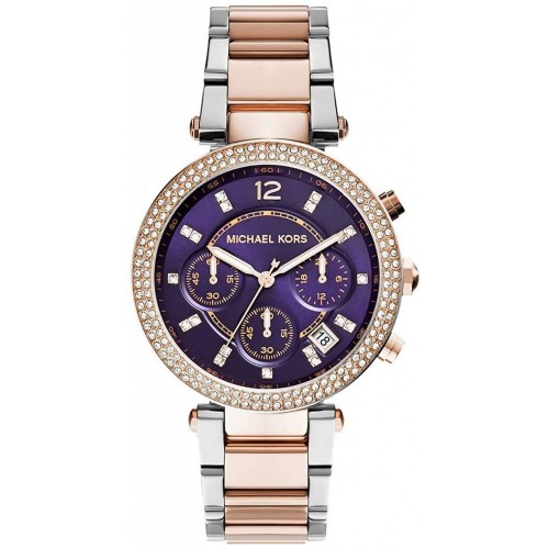 фото Наручные часы женские michael kors mk6108 серебристые/золотистые