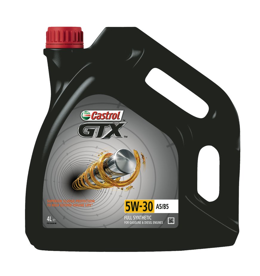 Моторное масло castrol gtx 5W-30 a5/b5 4л