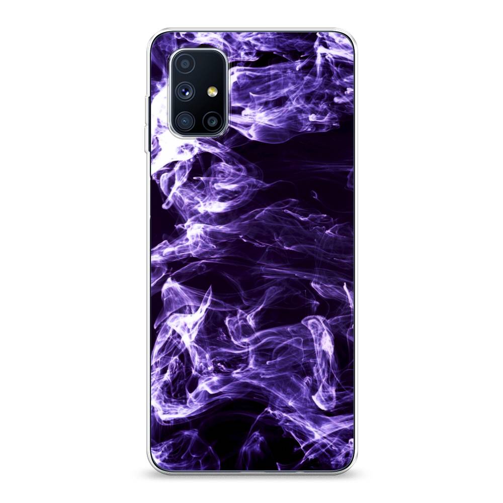 фото Чехол на samsung galaxy m51 "фиолетовый дым" case place