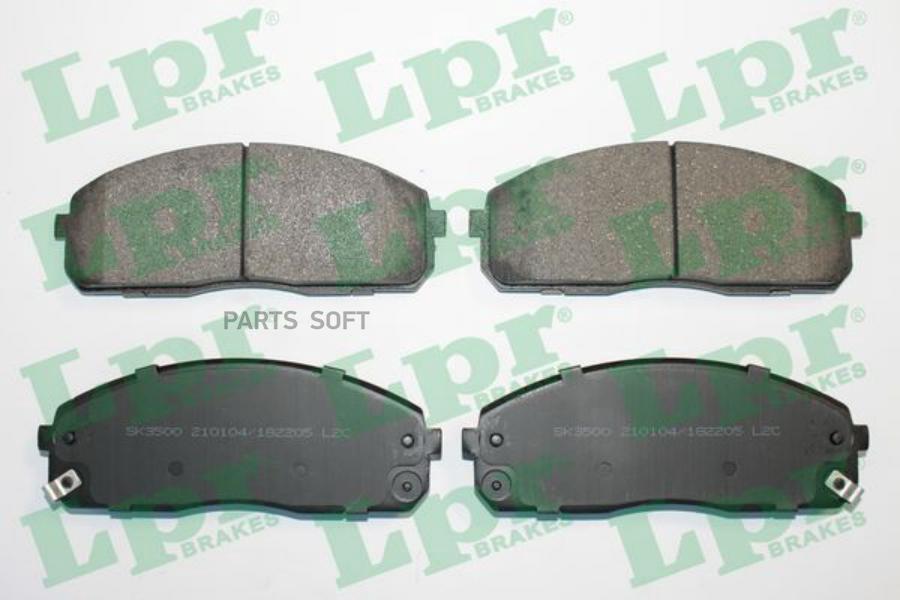 

Колодки Тормозные Хенде/Хендай/Hyundai Porter 04- Передние Lpr 05P2205
