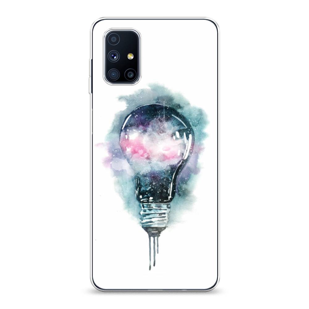 

Чехол на Samsung Galaxy M51 "Волшебная лампа", Белый;серый, 2101550-4
