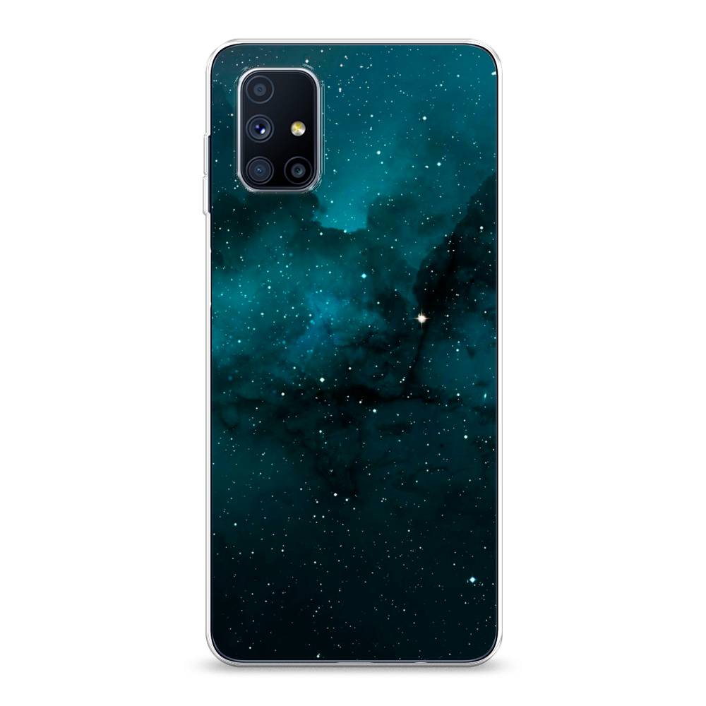 

Чехол на Samsung Galaxy M51 "Синий космос", 2101550-2