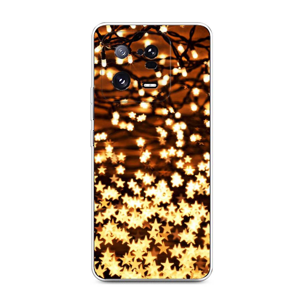 

Чехол на Xiaomi 13 Pro 5G "Новогодняя гирлянда", Золотистый, 317350-5