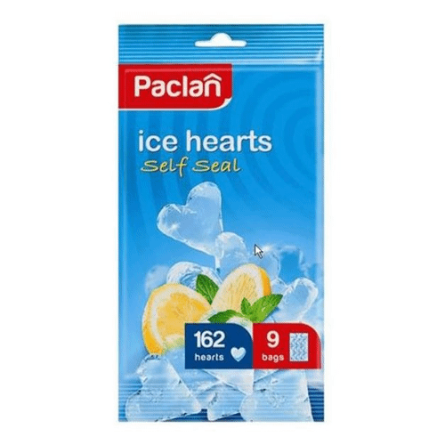 Пакеты для льда Paclan Сердечки 18 шт