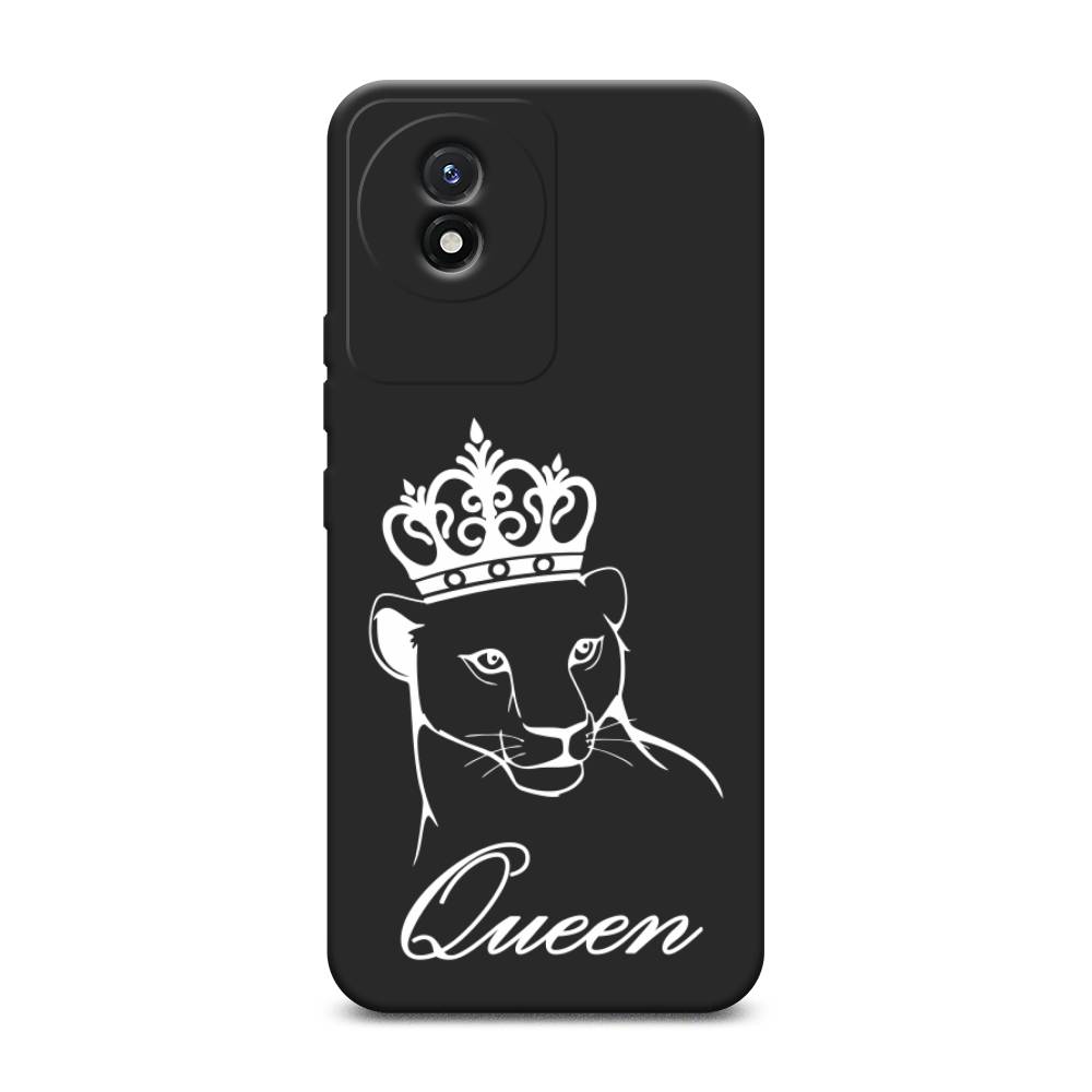 

Чехол Awog на Vivo Y02 "Львица королева", Бежевый;прозрачный, 268152-1