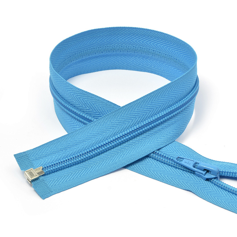 

Молния MaxZipper спираль разъёмная 60см цв. 216 голубой, Спираль Т5