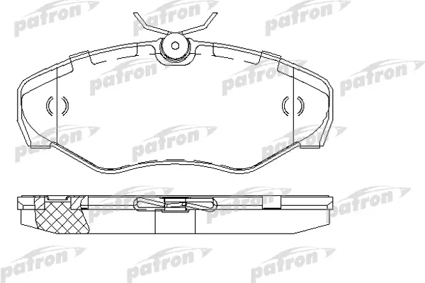 

Колодки тормозные дисковые передн RENAULT: AVANTIME 01-03, ESPACE III 98-02 PATRON PBP1515