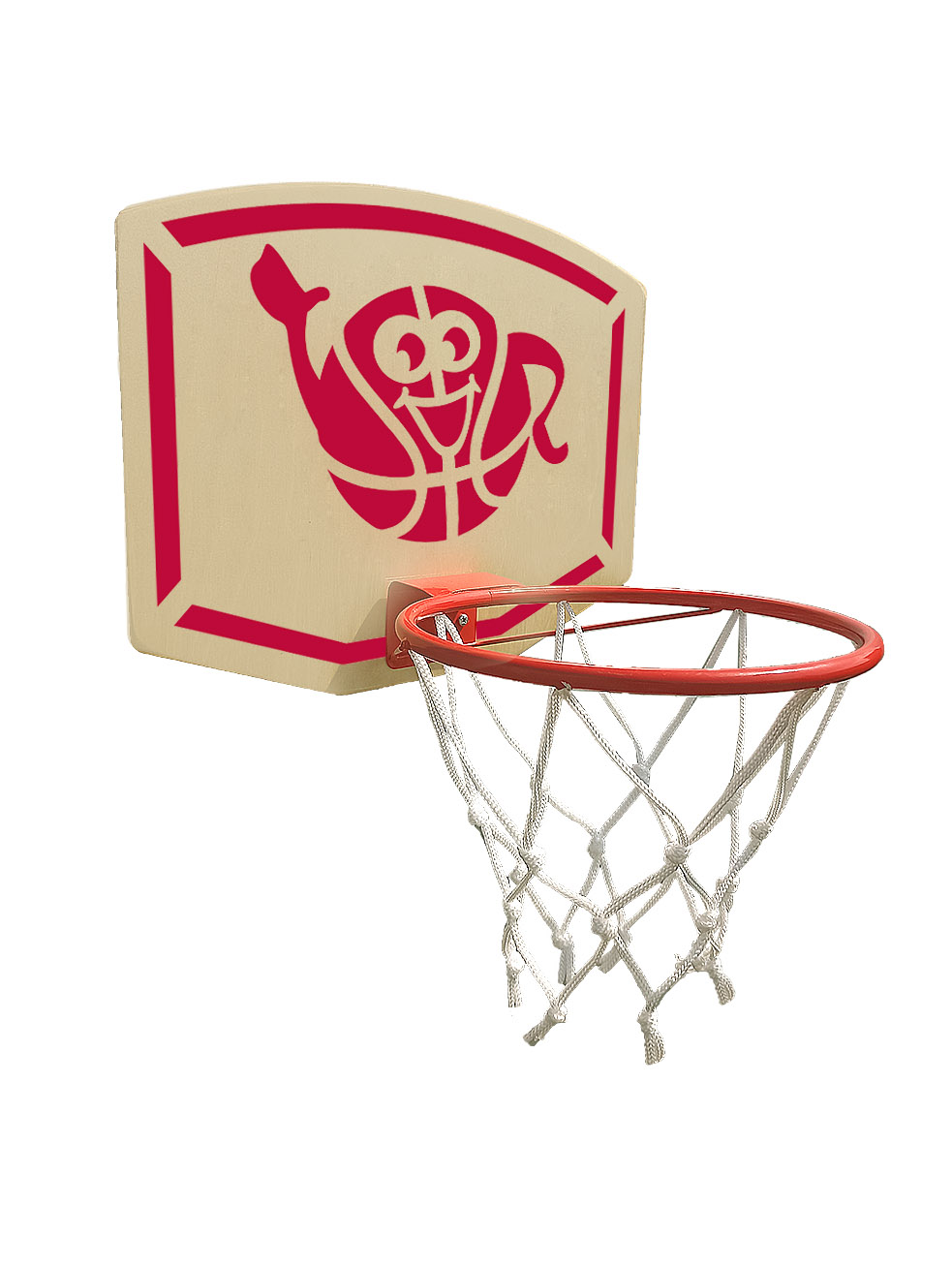 Баскетбольный щит с корзиной 22см для малышей