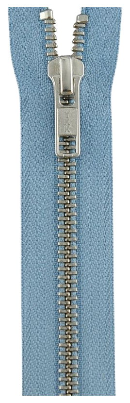 

Застежка-молния YKK 0573985/55, 546 пастельно-голубой тип 5 (5,75мм), разъемная, 55см